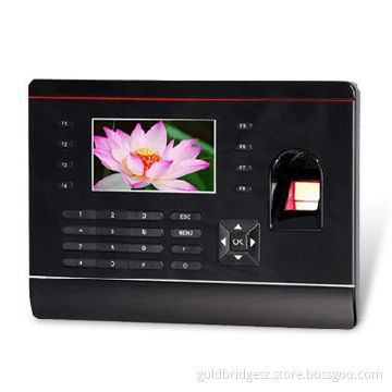 2.8-inch TFT Biometric Time Recorder, Fingerprint Time Attendance with USB, TCP/IP Communication